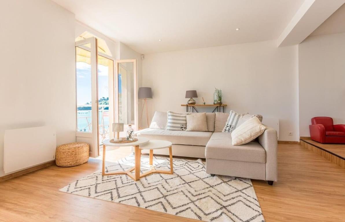 LES PIEDS DANS L'EAU - Bel appartement - Vue mer - 6 personnes Cancale Extérieur photo